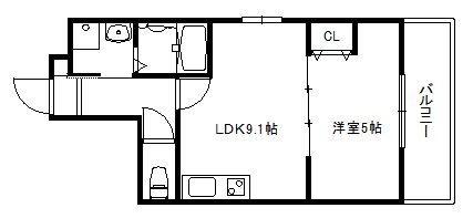 クレアーレ西陣 間取り