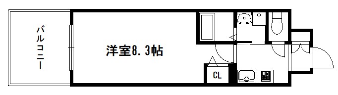 アスヴェル京都太秦 間取り