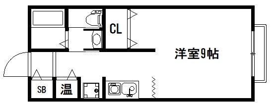 ハイツ竹上 間取り