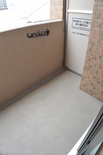 プレサンス京都駅前千都 ベランダ