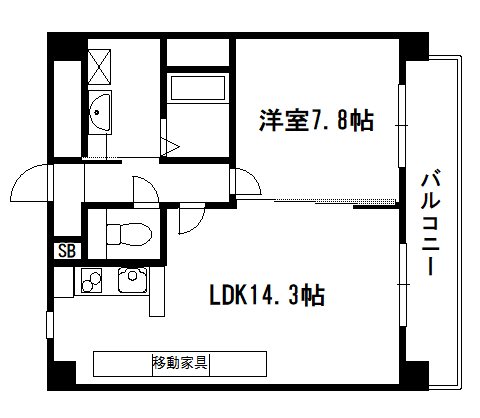 ジュネス木駒 間取り