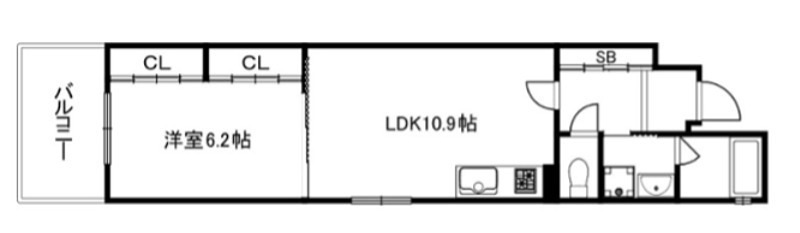 フォレスト油小路四条 間取り