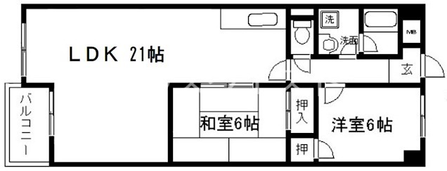 インペリアル京都 間取り