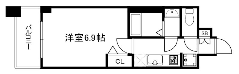 プレサンス京都東寺 間取り