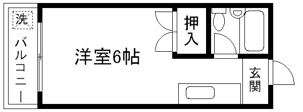 コーポバードワン 間取り