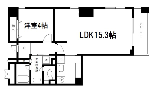 パインフィールド七条 間取り