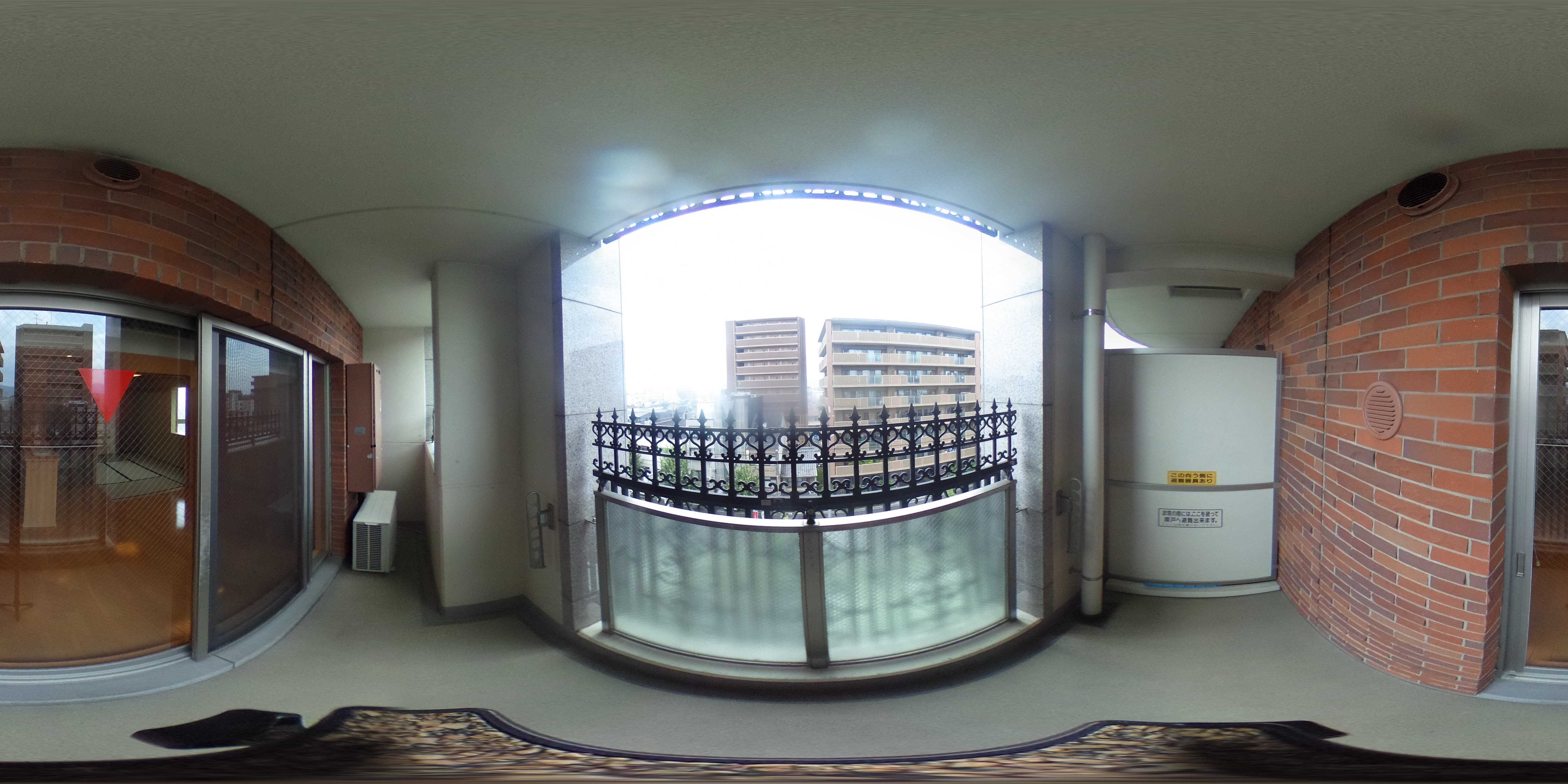 パインフィールド七条 ベランダ