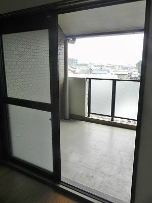 ビラ妙松館 ベランダ