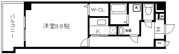 ビレイユ眞英西六角 間取り