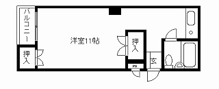 ルポール麩屋町 間取り