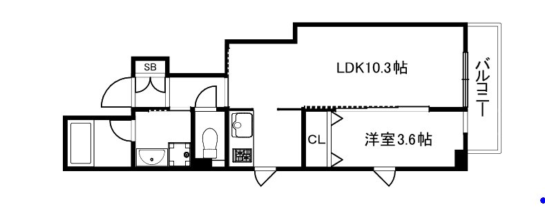 R.北車屋町 間取り
