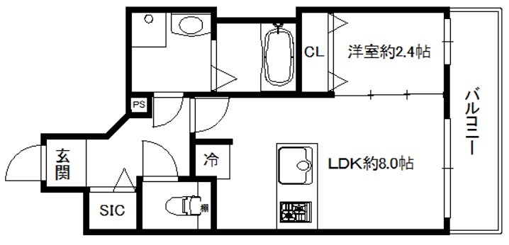ファステート京都西陣エール 間取り