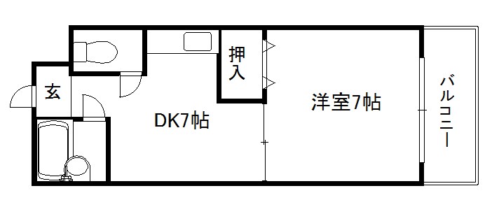 ビレイユ眞英DEUX 間取り