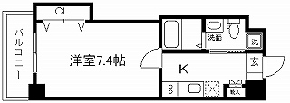 ＨＦ四条河原町レジデンス　 間取り