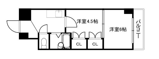 クリアドル北山 間取り
