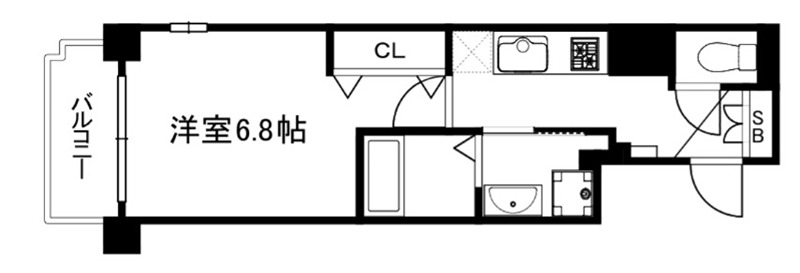 エステムコート京都梅小路公園 間取り
