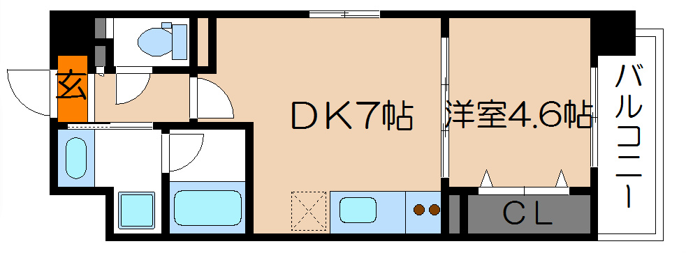 サン・レスポワール十条 間取り