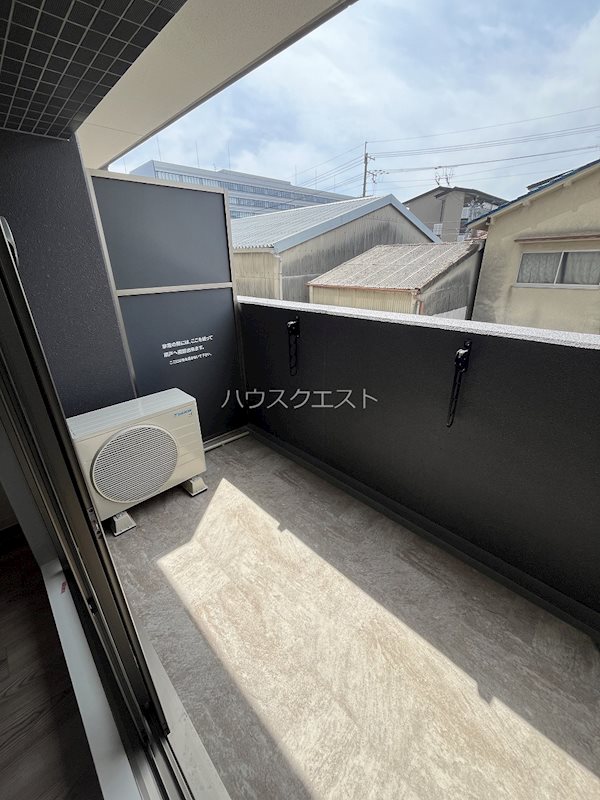 プレサンスTHE　KYOTO　新町通 ベランダ