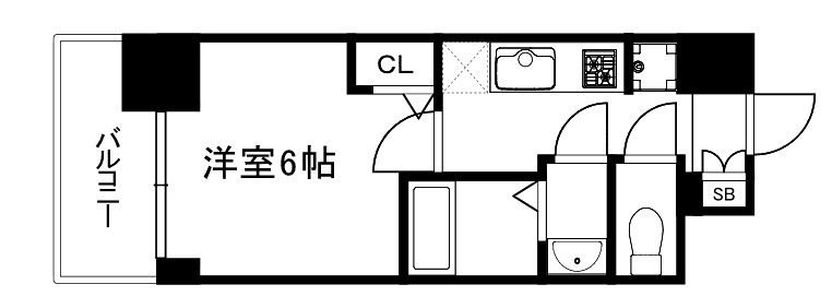 エステムコート京都梅小路公園 間取り