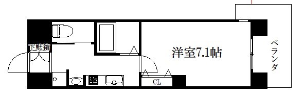 Un Castello 西院 間取り