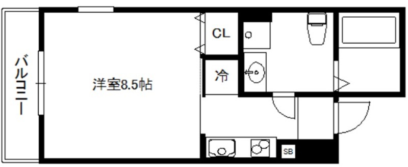 attrice大将軍 間取り