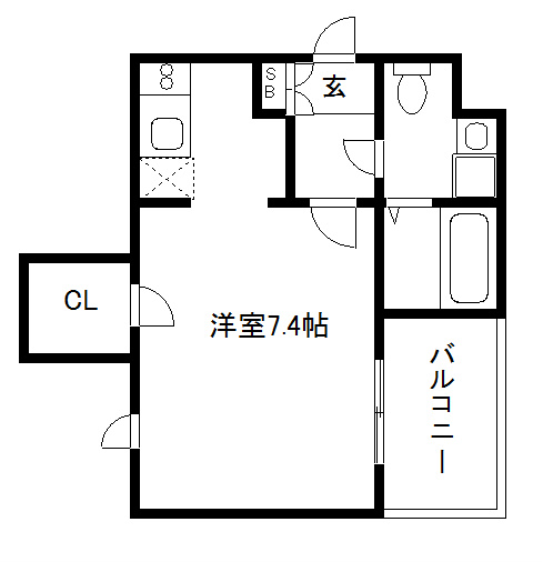 アクロス京都西大路 間取り