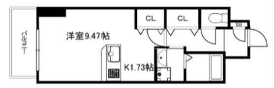 メディナ西大路駅前 間取り