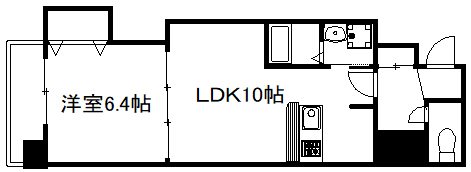 Luxe中書島 間取り