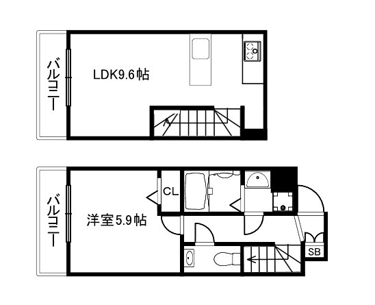 STANDZ京都駅西 間取り