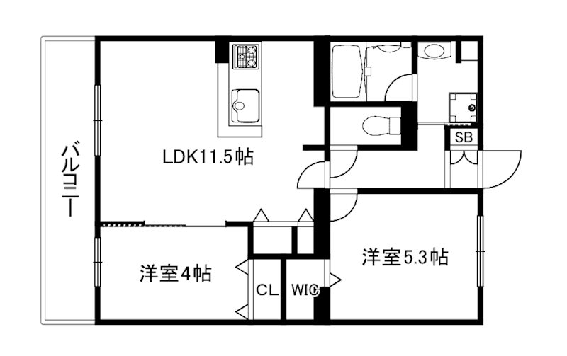 シュピア・メゾン油小路 間取り