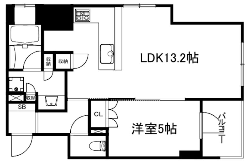 リーガル京都堀川五条通りⅡ 間取り