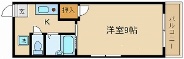 ラフィーネ四条堀川 間取り