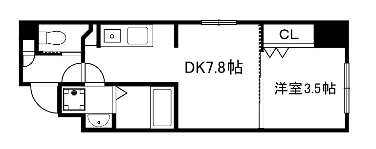STANDZ京都駅西 間取り