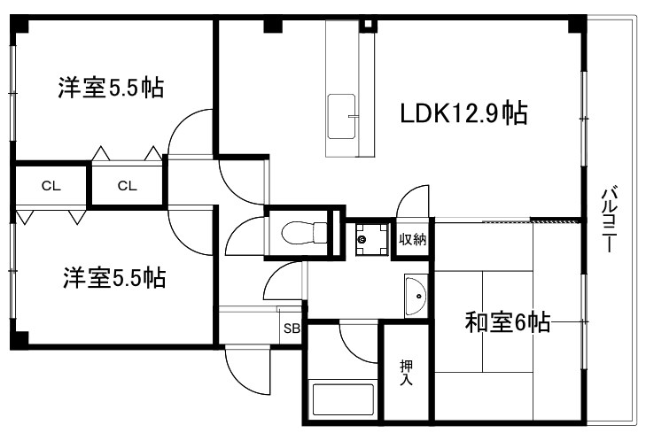 ノールヴァーグ 間取り