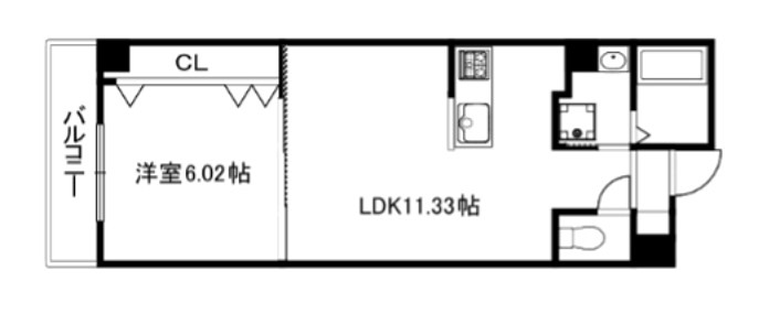 間之町御池レジデンス 間取り