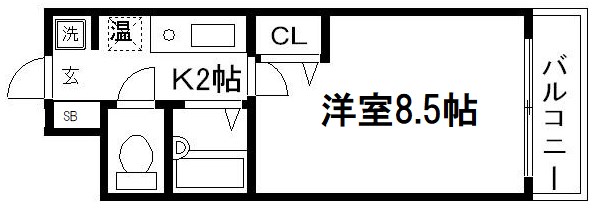 サムティ上堀川 間取り