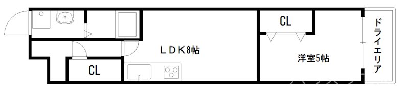 サクシード稲荷2nd 間取り