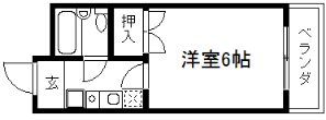グレース紫竹 間取り