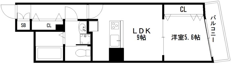 パウゼ伏見Sta. 間取り