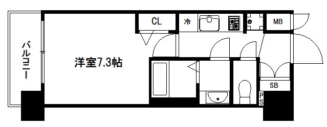 プレサンスTHE　KYOTO流雅 間取り
