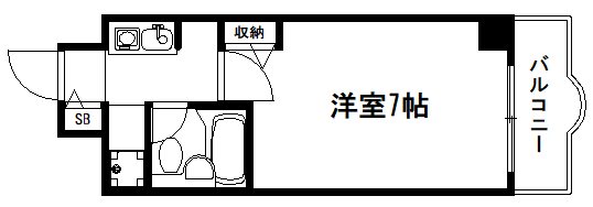 パラドール西院PART-Ⅱ 間取り
