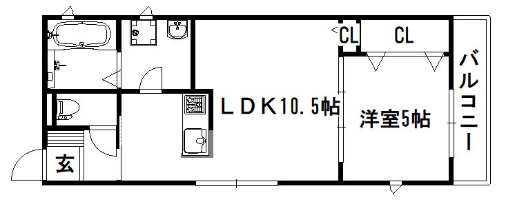 エスターテ岡崎 間取り