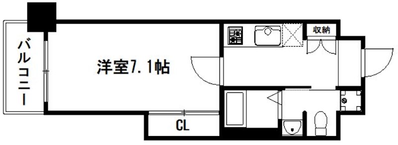 ＨＦ四条河原町レジデンス　 間取り