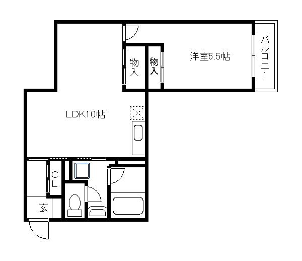 第二下堤谷口マンション 間取り