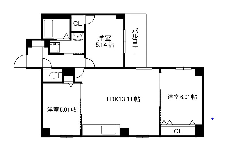 二条城東レジデンス 間取り