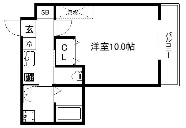 Gladvis kuramaguchi 間取り