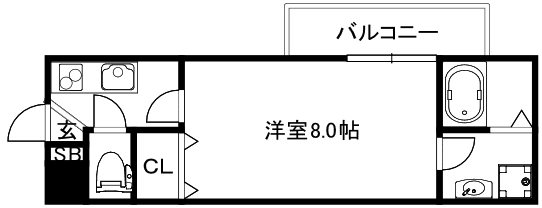 A-monJR西大路 間取り