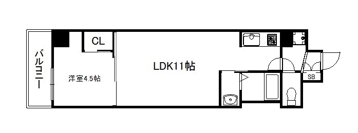 スワンズ京都東寺ガーデン 間取り