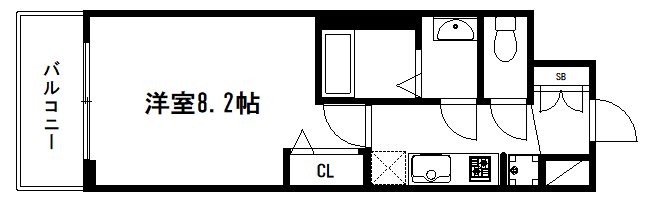 プレサンス　ＴＨＥ　ＫＹＯＴＯ　東福寺　ＷＥＳＴ 間取り