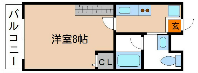 フラッティ壬生 間取り